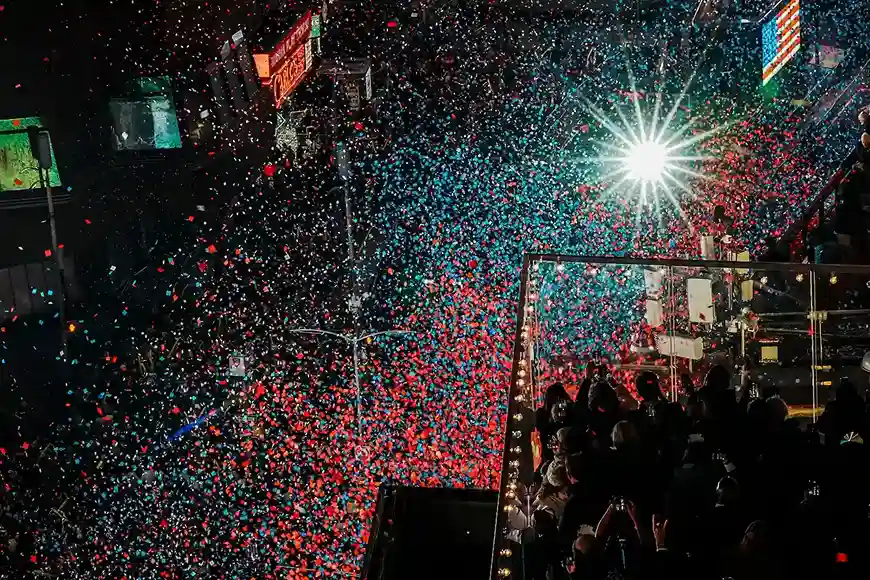 New Year's fireworks display